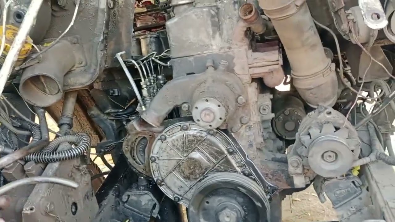 Tata 407 me rotary pump hatakar line pump lagaye 100 percent sucessful