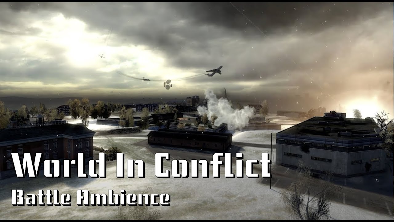 World in Conflict - War Ambience - 4K - 1 Hour