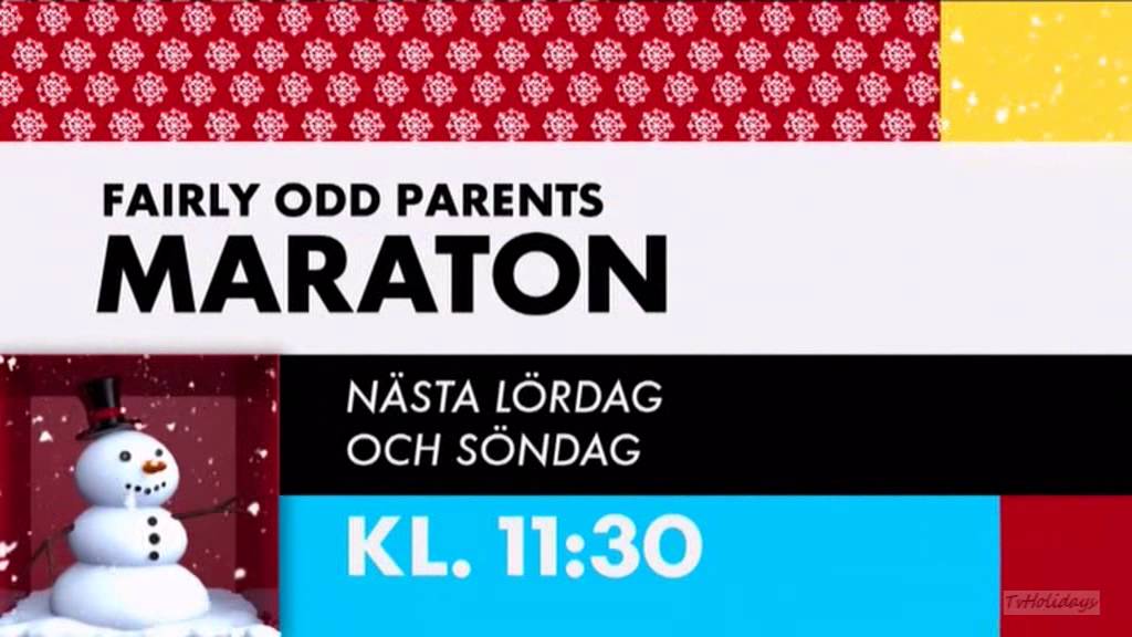 Nickelodeon Sweden Christmas Continuity and Ident 2013