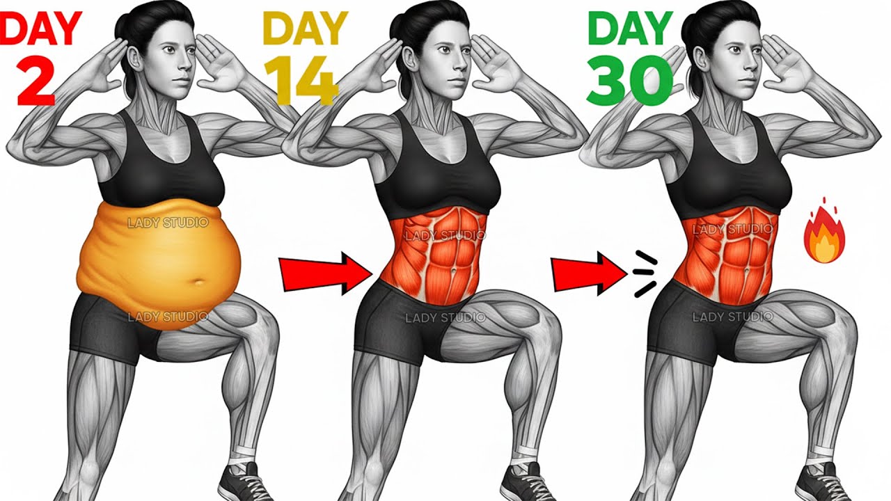 This 30 Minute Morning Workout Helps Women Get A Flat Belly Fast