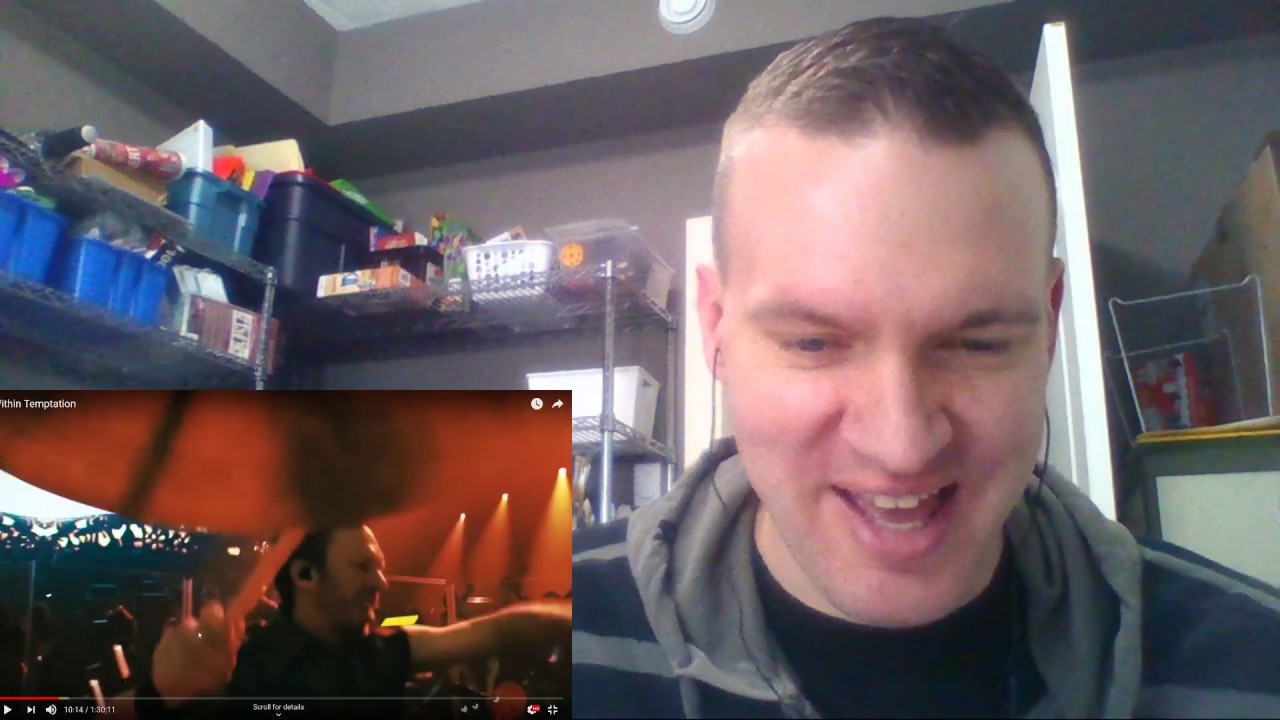 Witihin Temptation - Iron (Live) Reaction