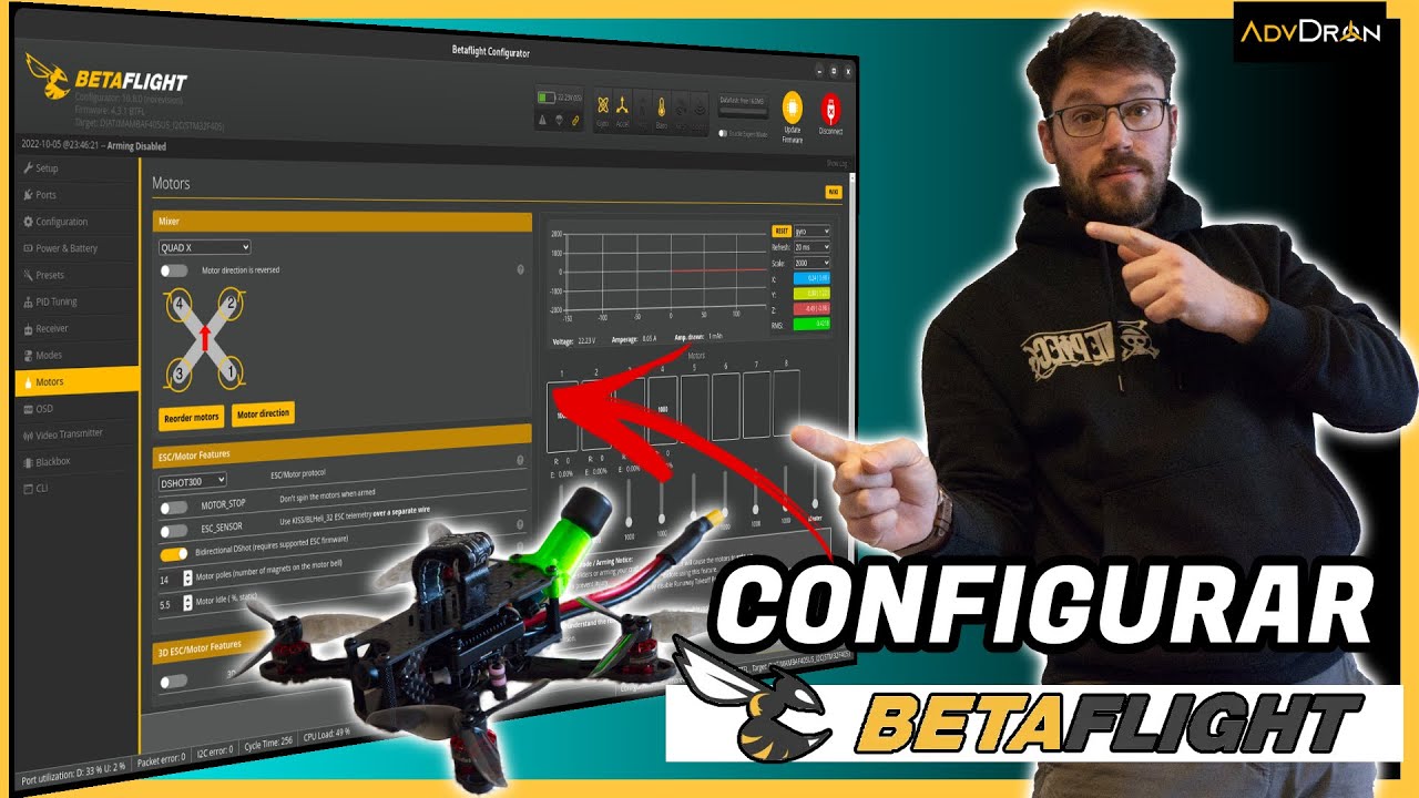 🔶Configuracion DRON FPV en BETAFLIGHT Paso a Paso🔶 [  2024 , Español ]