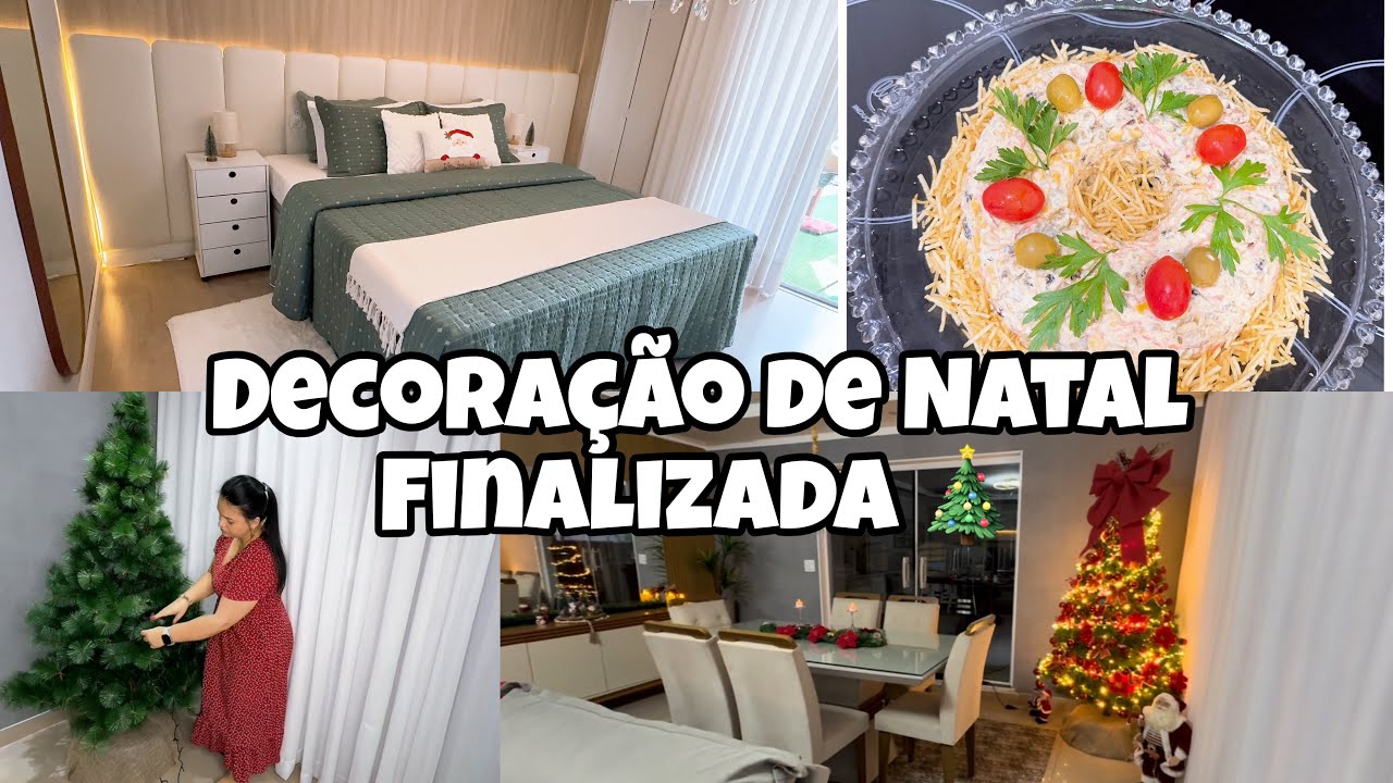 MELHOR ÉPOCA DO ANO/ DECORAÇÃO DE NATAL/ CAMA POSTA/ SALPICÃO + GELADO DE ABACAXI