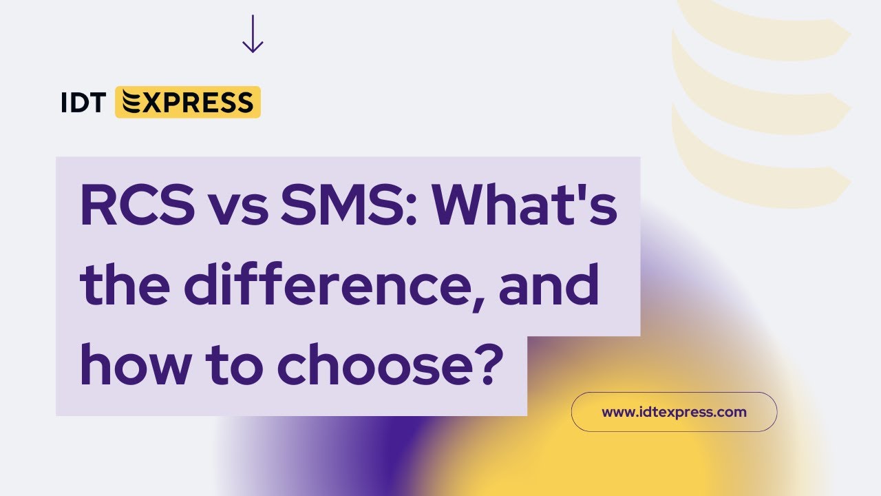 RCS vs SMS what's the difference and how to choose?