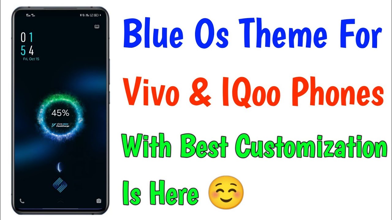 vivo new charging animation theme ☺️ | best customize theme for funtouch os 11 & 12 phone's