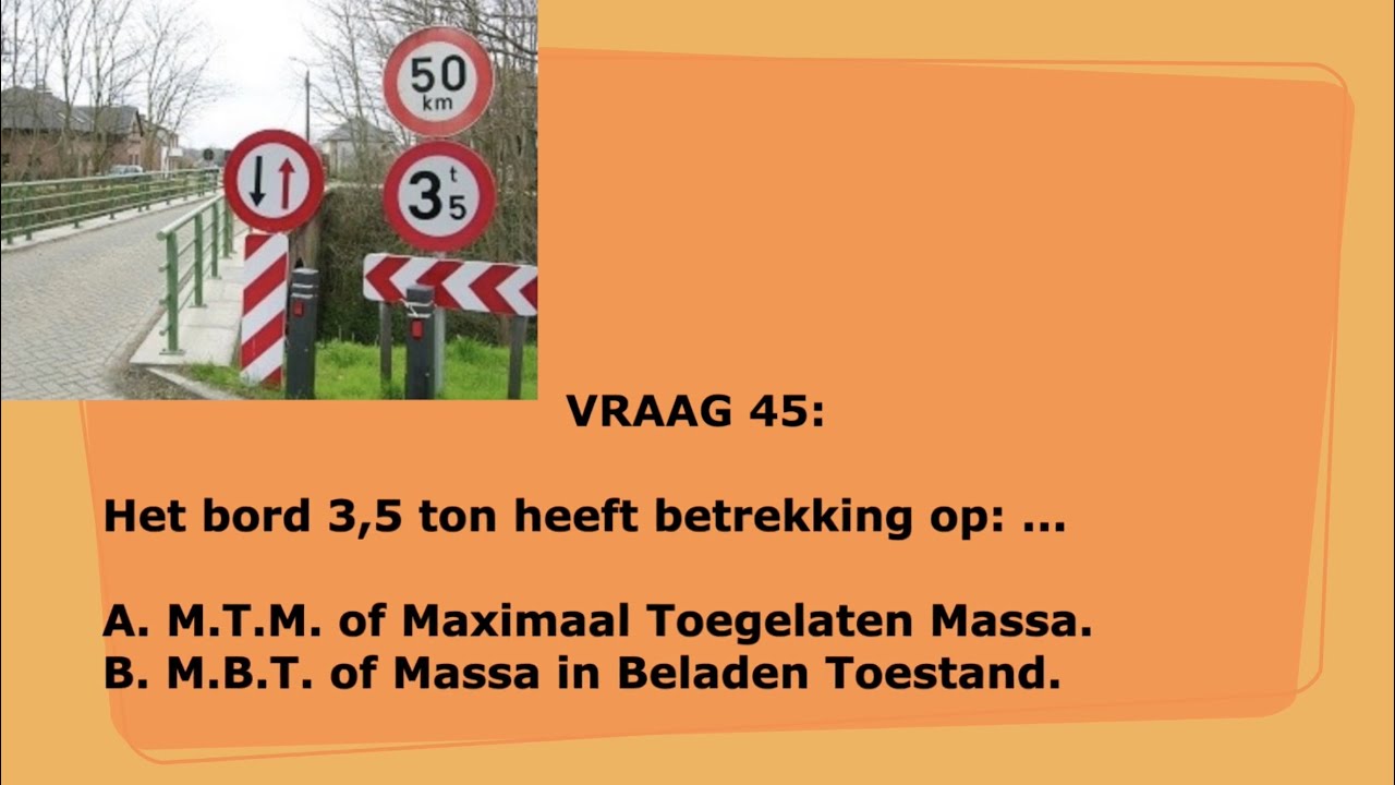 100 Rijbewijs B Theorie Examenvragen En Juist Antwoorden Om Te Slagen Verkeersborden