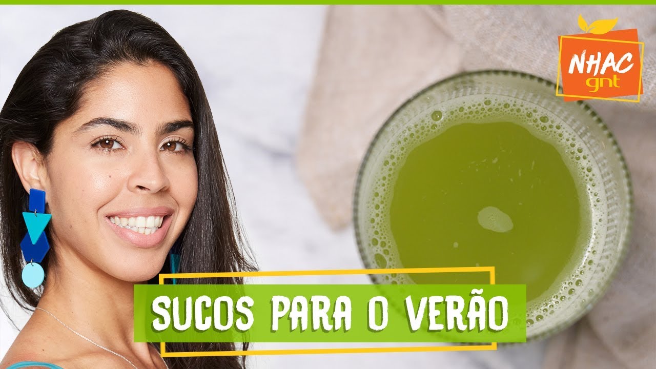 🥤 5 SUCOS PARA O VERÃO: como fazer bebidas em casa | Bela Gil | Bela Cozinha