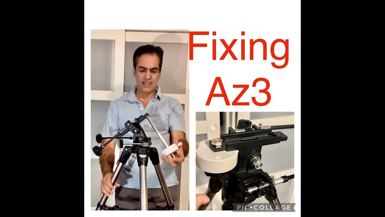 Fixing a AZ3 mount #telescope #tripod #celestron #meade #orion #skywatcher #mounts #diy #refractor