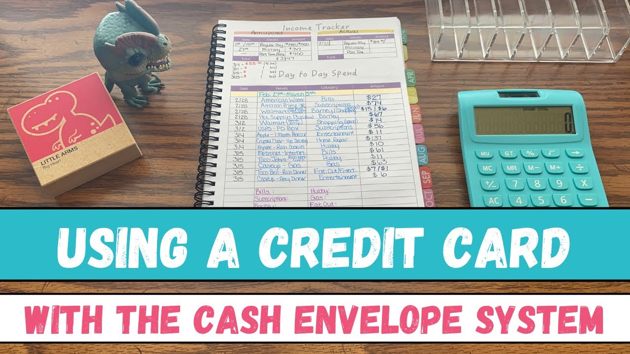 Pay Back Credit Card | Using a Credit Card w/the Cash Envelope System