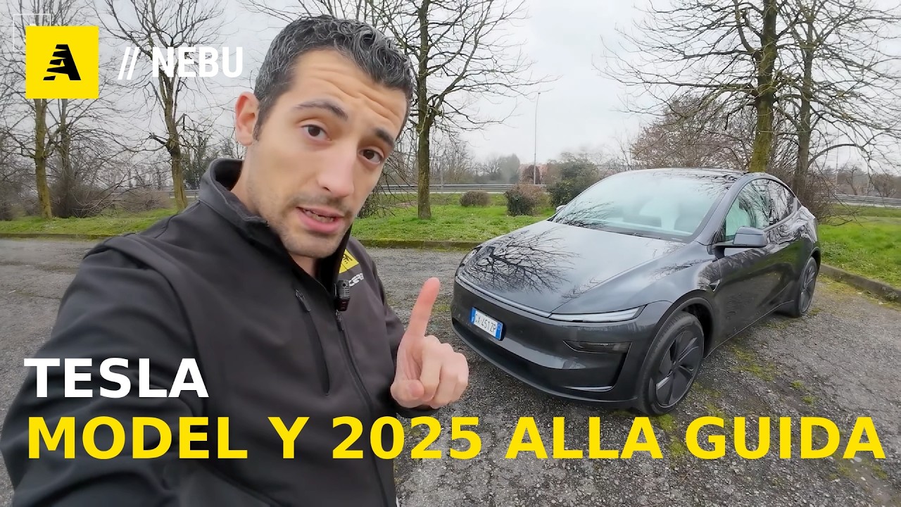 Tesla Model Y 2025 | Prova su strada... con grandi cambiamenti!
