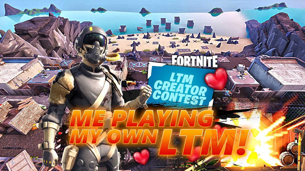 Me playing my own LTM 😍😍 #Fortnite #LTM #BeachAssault