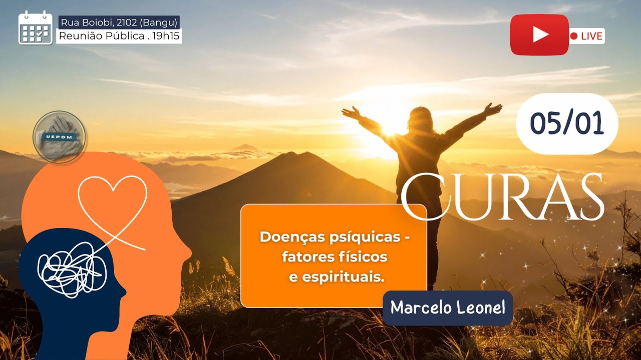 Doenças psíquicas - fatores físicos e espirituais.