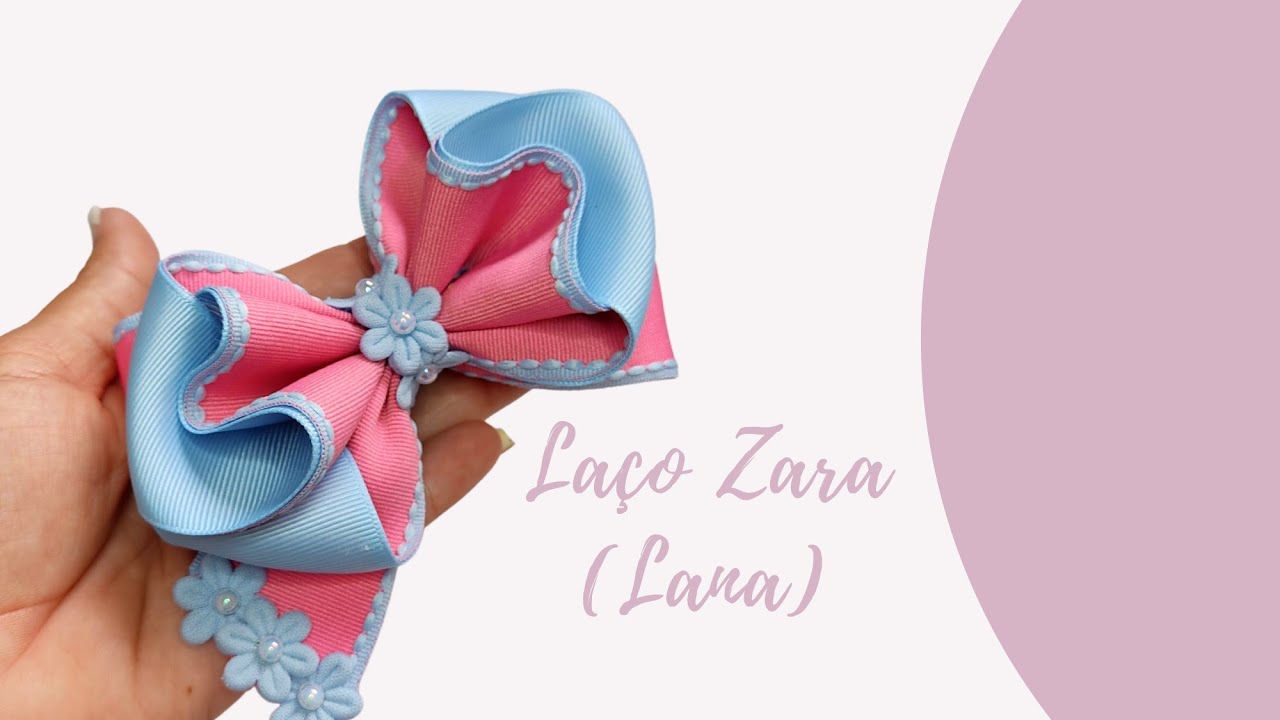 Laço Zara ( Lana) Fita N 9 🎀