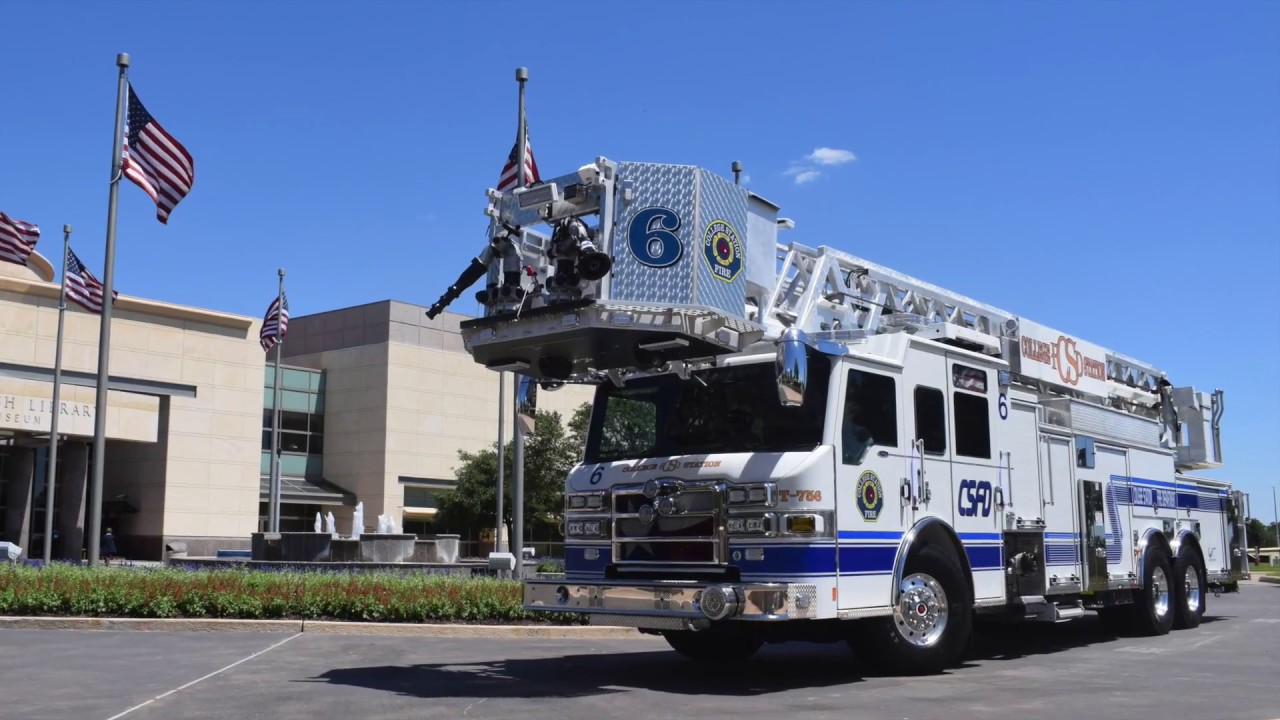 Quick Walk-Around: College Station (TX) Fire Dept.'s Velocity Platform
