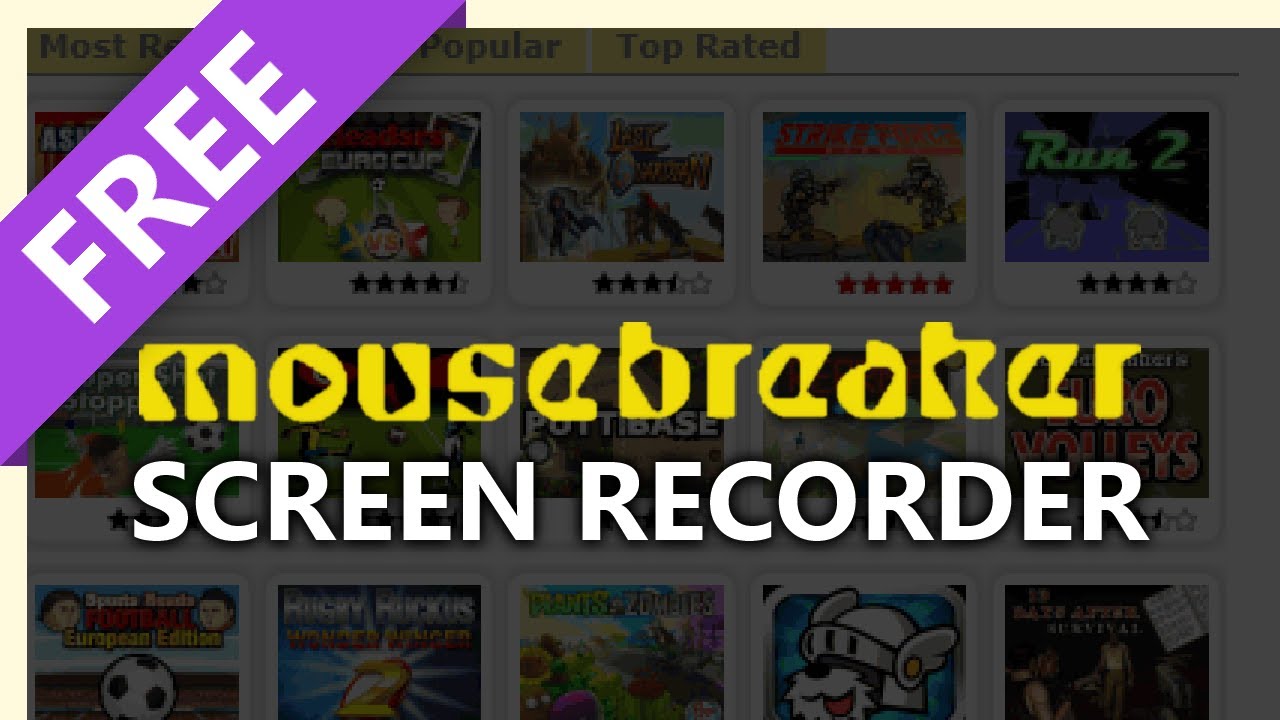 Record Your Screen on Mousebreaker to Make a Video
