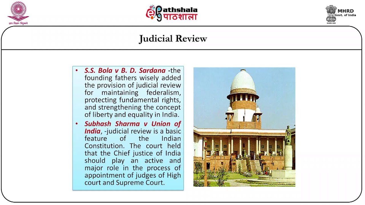 Judicial Review (LAW)