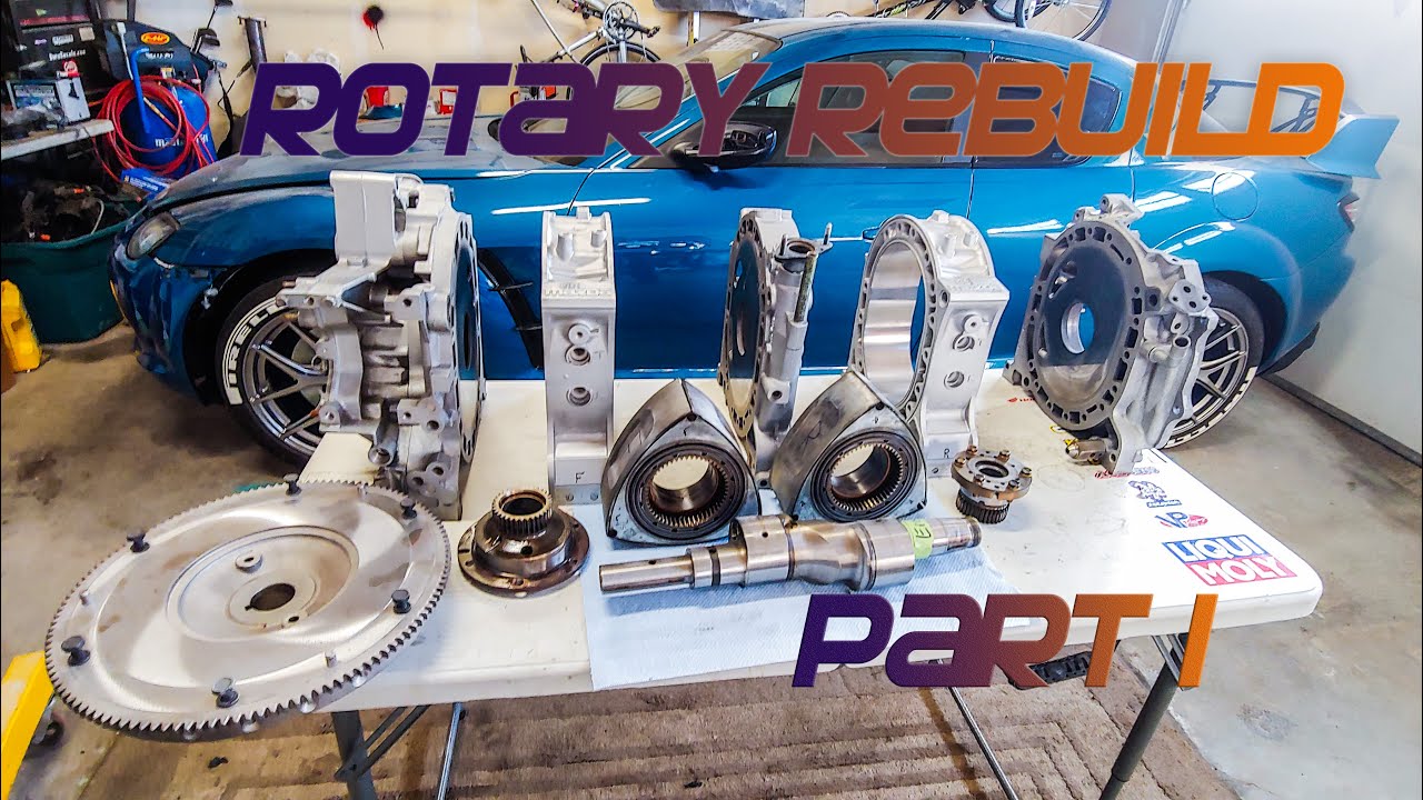 ROTARY REBUILD PART 1- Pulling the motor and inspecting!