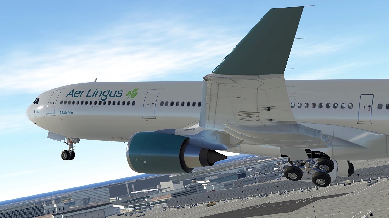 SMOOTH landing!| Dublin - Malaga | Aer Lingus A330-300 | DEPARTURE & APPROACH