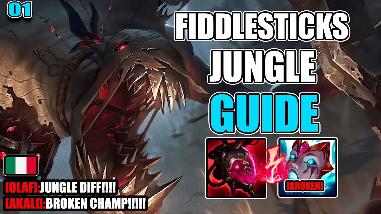 FIDDLESTICKS JUNGLE SPIEGATO BENE 🔥 | Guida Completa ITA su Macro, League of Legends #01