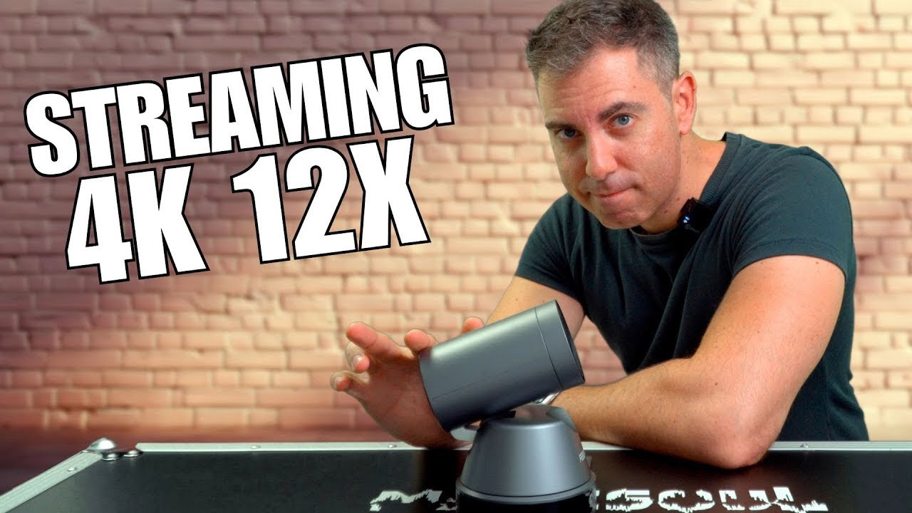 Cámara MOTORIZADA con un ZOOM POTENTE! FeelWorld PTZ 4K12X