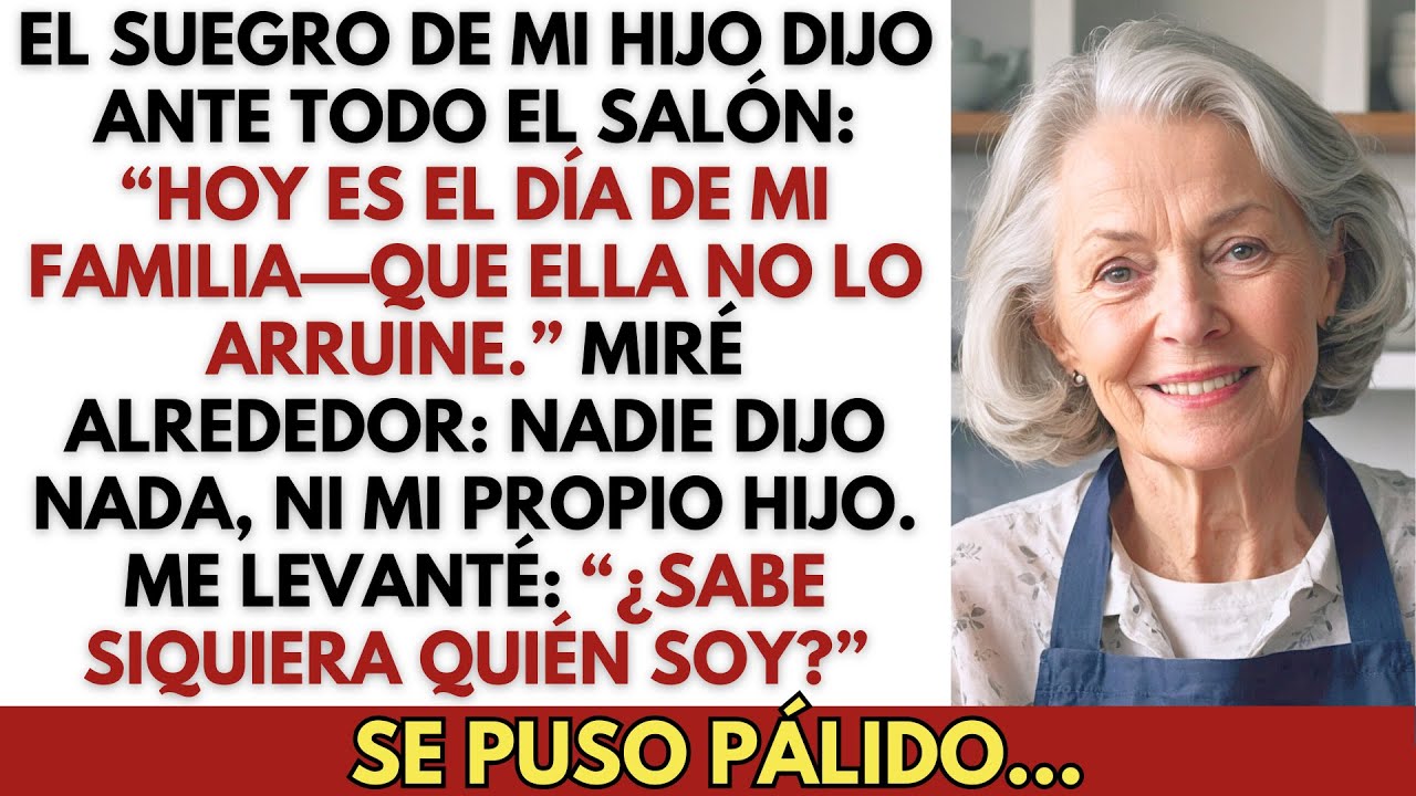 Un insulto en la boda de mi hijo: suficiente para salir de sus vidas para siempre.