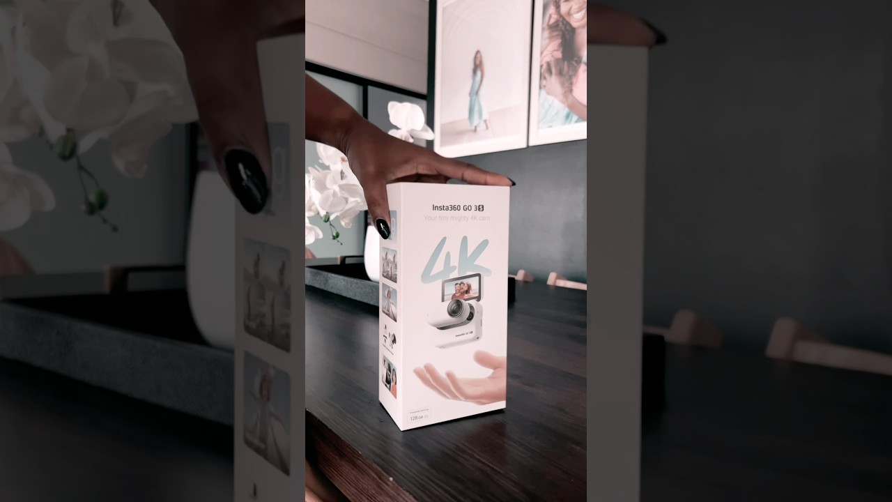 Unbox the insta 360 Go 3s with me 🤍 #unboxing #insta360 #action #camera