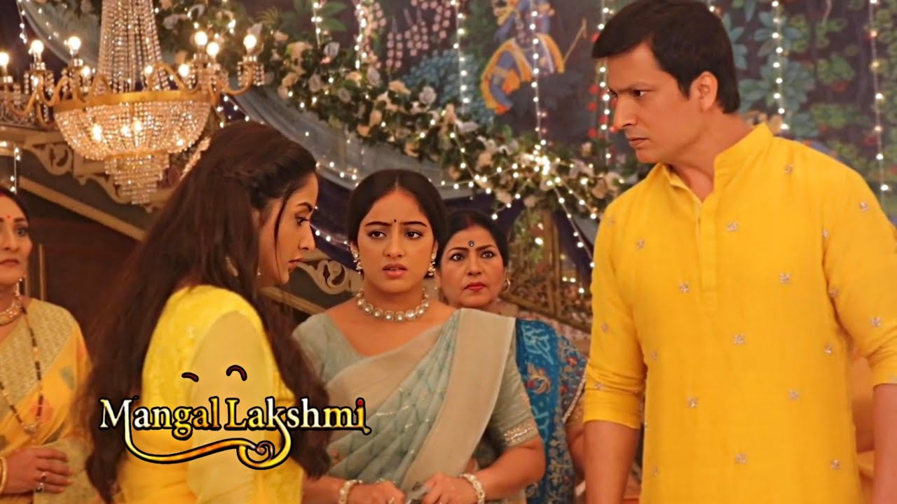 Mangal Laxmi | Mangal के सामने Kapil ने गुस्से में Monisha को निकाला हाथ पकड़ के घर से बाहर | On Set