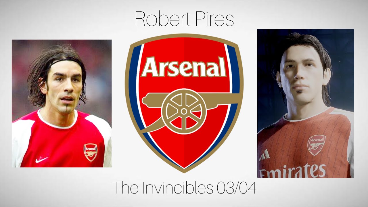 EA FC 24 - Pro Clubs Lookalike | Robert Pires + Stats | ICON | France/Arsenal FC 03/04 Legend