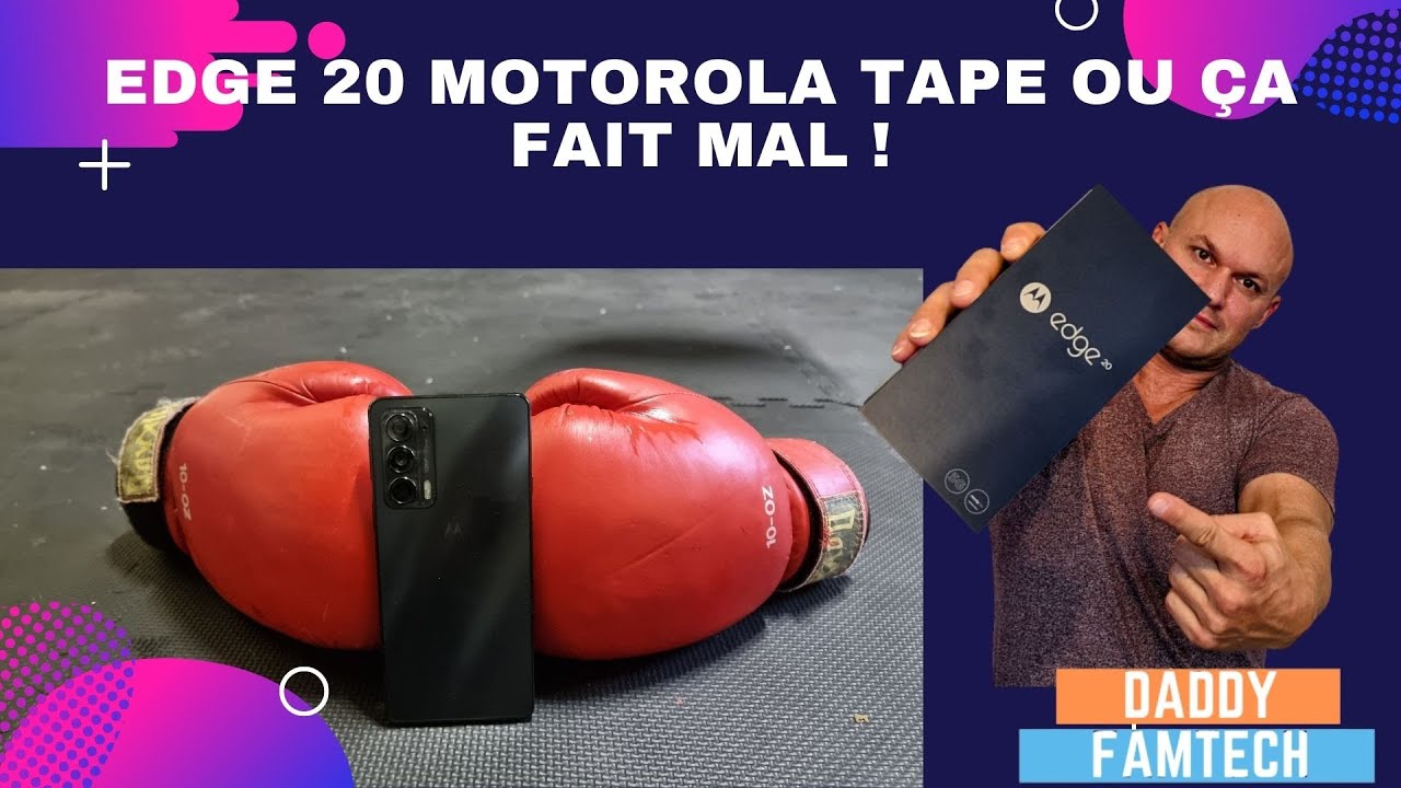 MOTOROLA EDGE 20 (TEST) : Motorola renait de ces cendres !