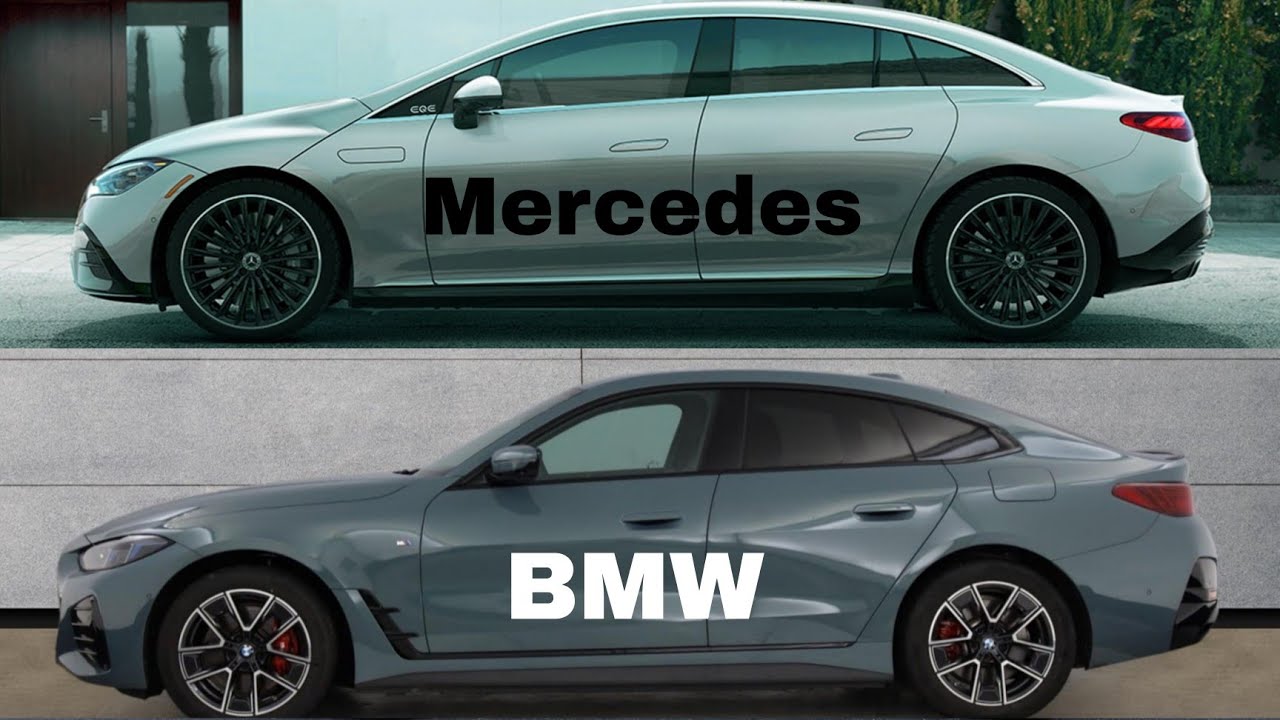 2023 Mercedes-Benz EQE vs 2023 BMW i4, EQE vs i4 ► Side By Side Comparison 
