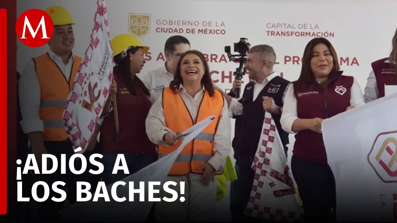 Clara Brugada arranca el 'Bachetón' para mejorar la movilidad en la Ciudad de México