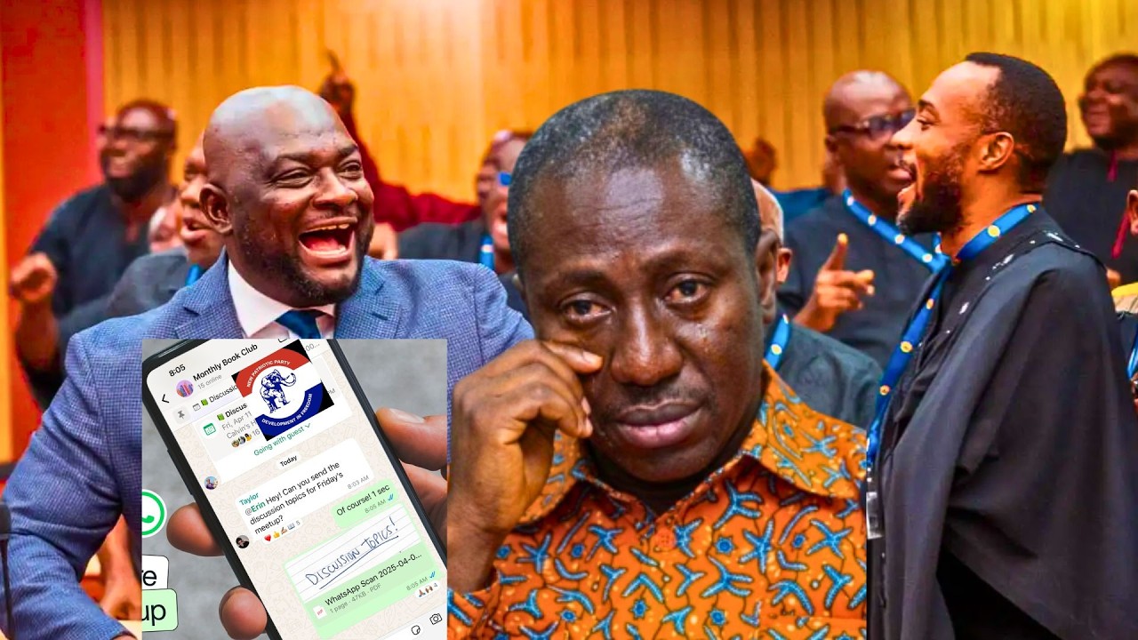 Minority Caucaus In Parliament Team Up & Remove Afenyo Markin From Their Watsapp Group After....See