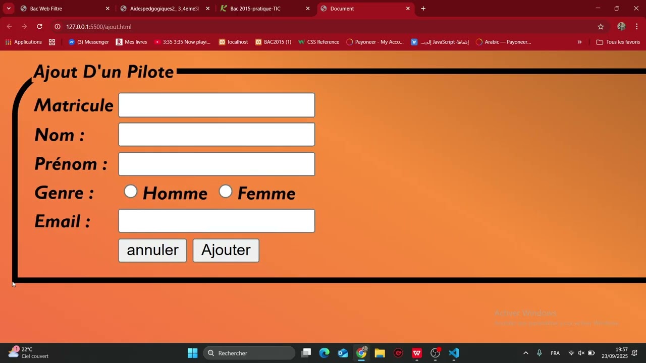 3eme info sti
