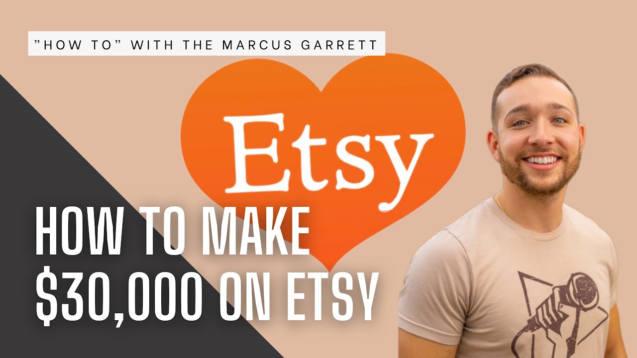 How To Make $30,000 in Passive Income Selling Digital Products On Etsy | Etsy Print on Demand Review