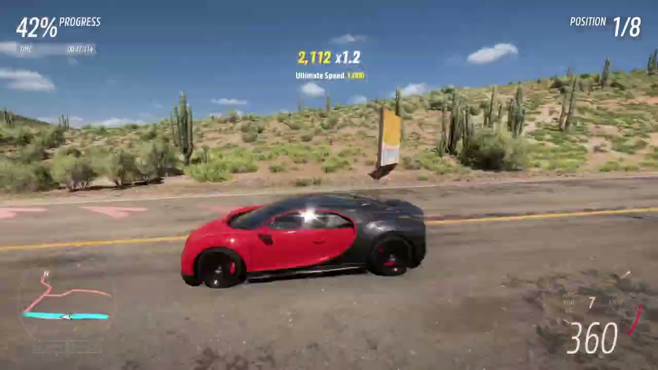 The Crew 2 Bugatti Chiron Sport Pro Settings max 320 2019