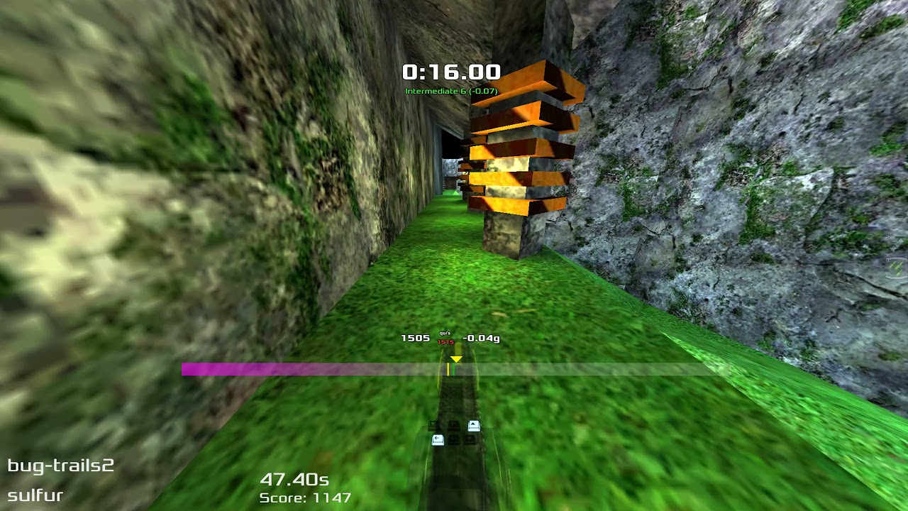 [XDF] bug-trails2: sulfur - 47.40s | Xonotic