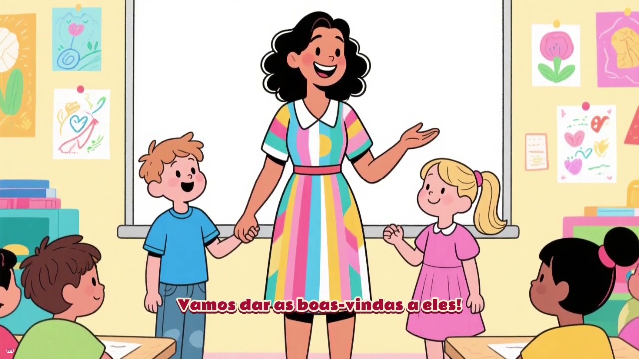 O primeiro  dia de aula
