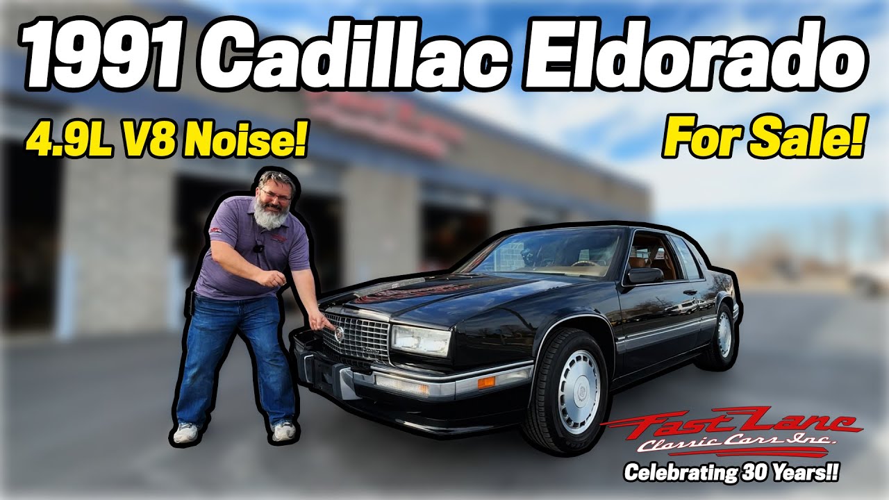 1991 Cadillac Eldorado For Sale at Fast Lane Classic Cars!
