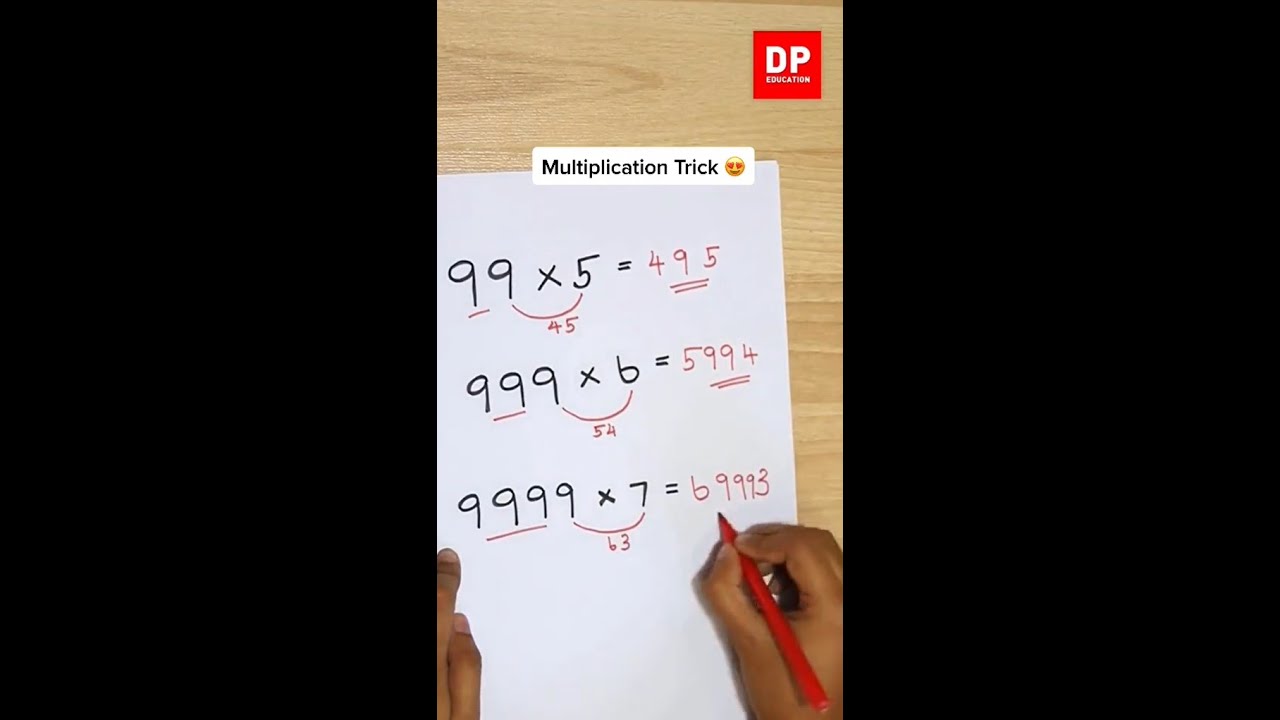 Multiplication Trick 😍 Visit www.dpeducation.lk Today! #Shorts