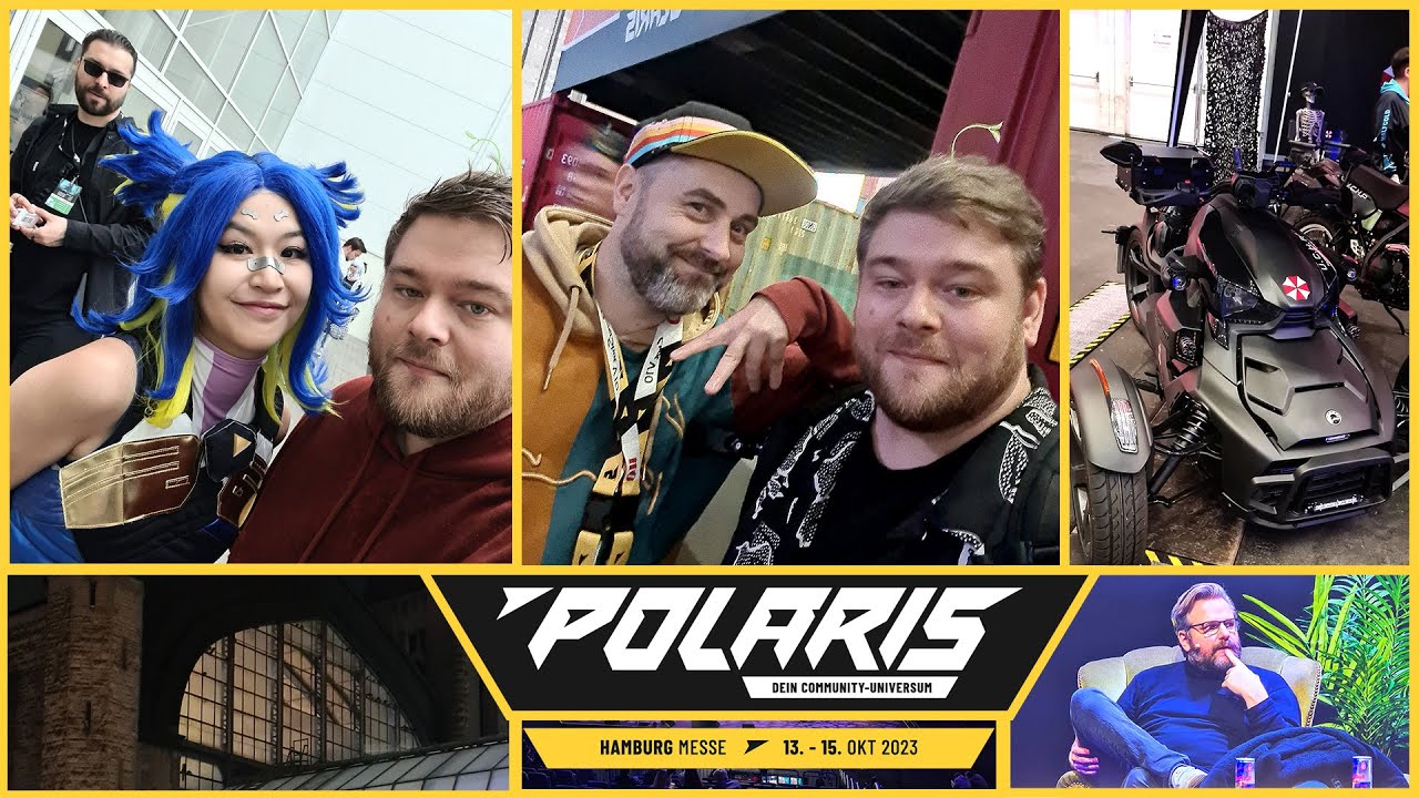 🕹️ Polaris 2023 🎎 - Vlog - 3 Tage Hamburg
