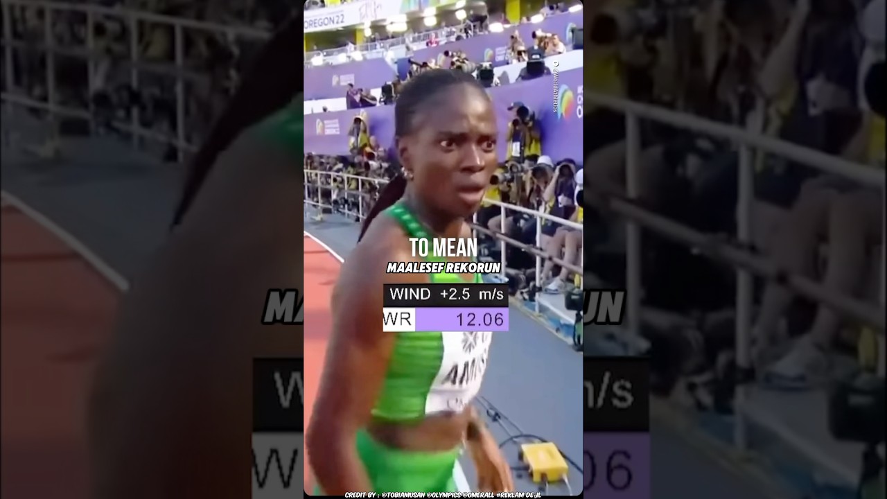 D&uuml;nya Rekoru Kırdı Ge&ccedil;ersiz Sayıldı : Tobi Amusan 🏃&zwj;♀️
