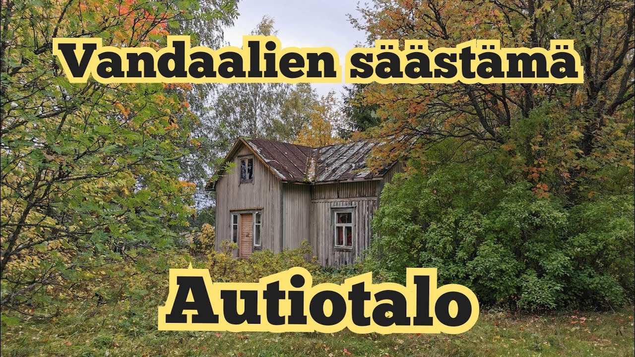 Vandaalien säästämä autiotalo