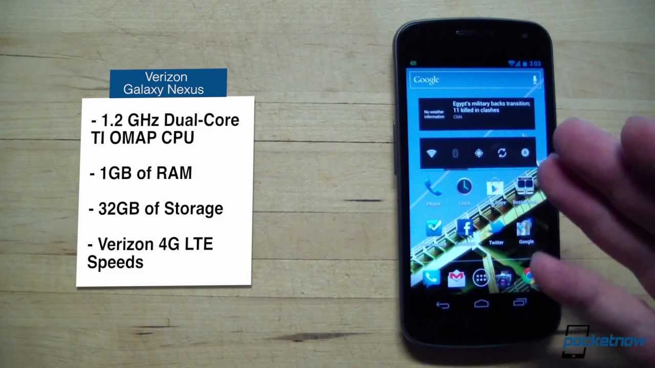 AT&T HTC One X Vs. Verizon Galaxy Nexus | Pocketnow