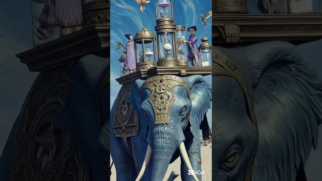 An Emotion-Driven Story by AI Animation Experience This AI Visual Story&ndash;The Elephant walking through