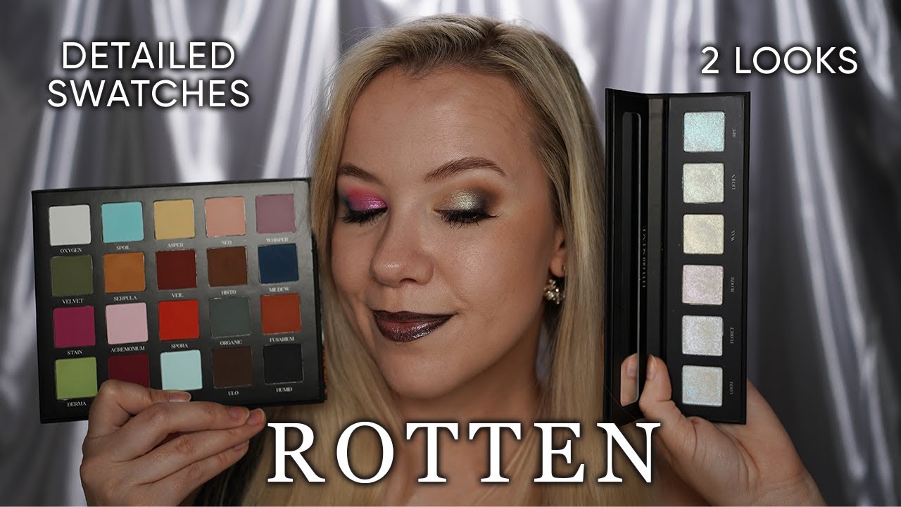 Смесь Bunny Rotten и Efflorescence x Mei | Подробные образцы, 2 образа и сравнение с Noctilucent