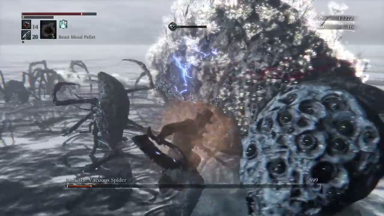 Bloodborne feels like using the music box against Rom was useless