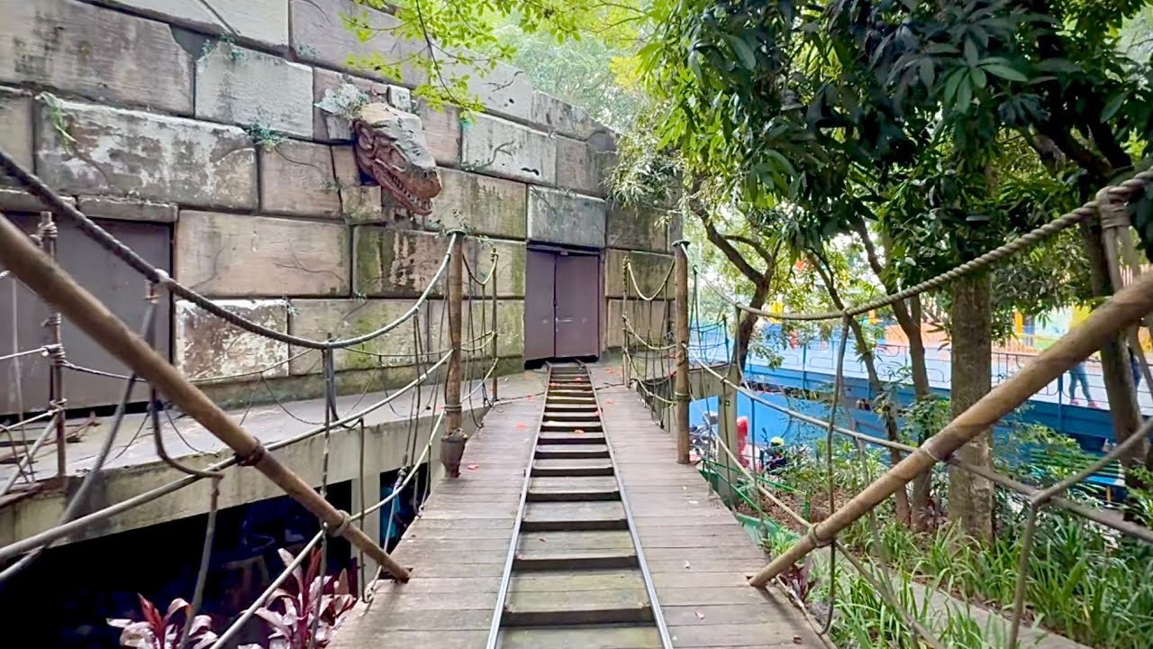 Vale dos Dinossauros on-ride POV (乗車映像) / Cidade da Criança (ブラジル)
