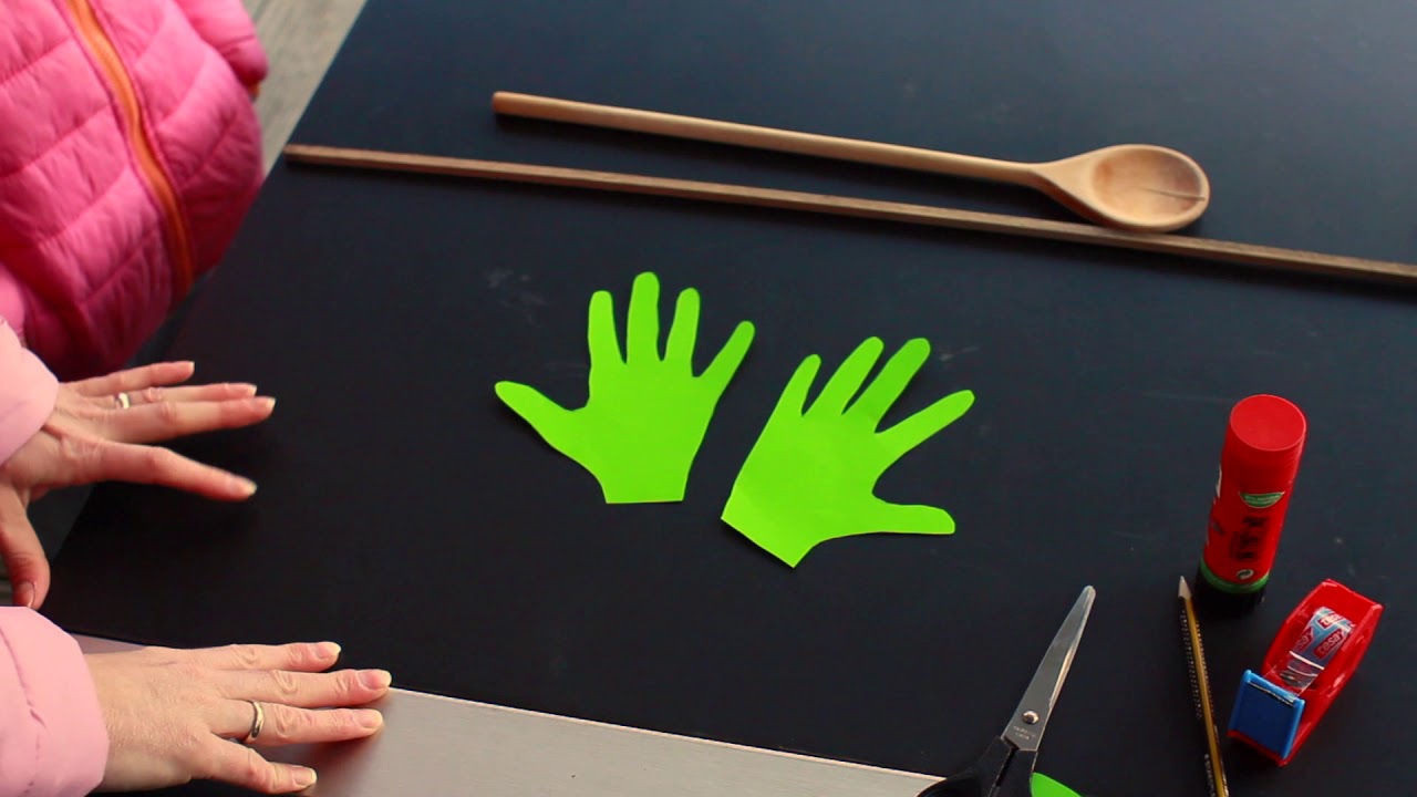 Kinderkirche dahoim: Basteln für Palmsonntag