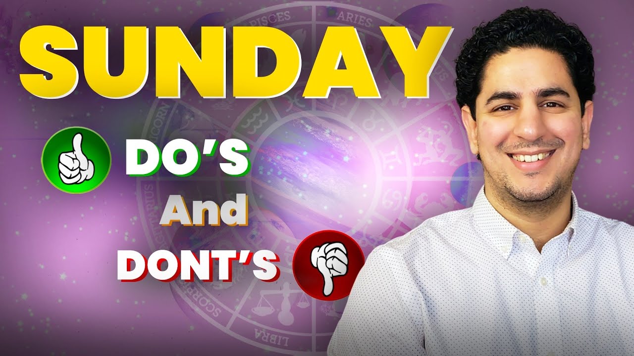 SUNDAY activities you MUST DO !!