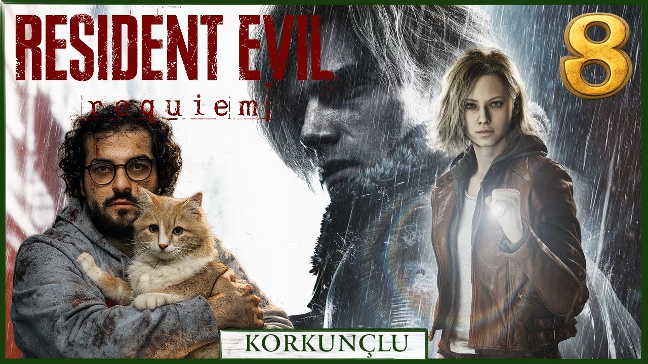 (TÜRKÇE) Resident Evil Requiem - 8 - Leon Aksiyon Filmi